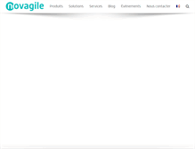 Tablet Screenshot of novagile.com